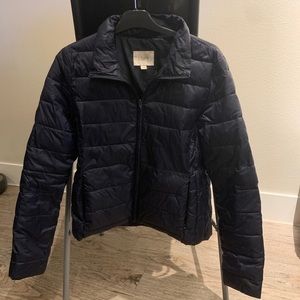 Loft Blue lightweight puffer